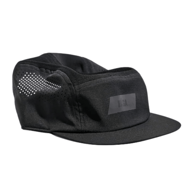 VÅGA - Feather Racing Cap - Black - Aid Station