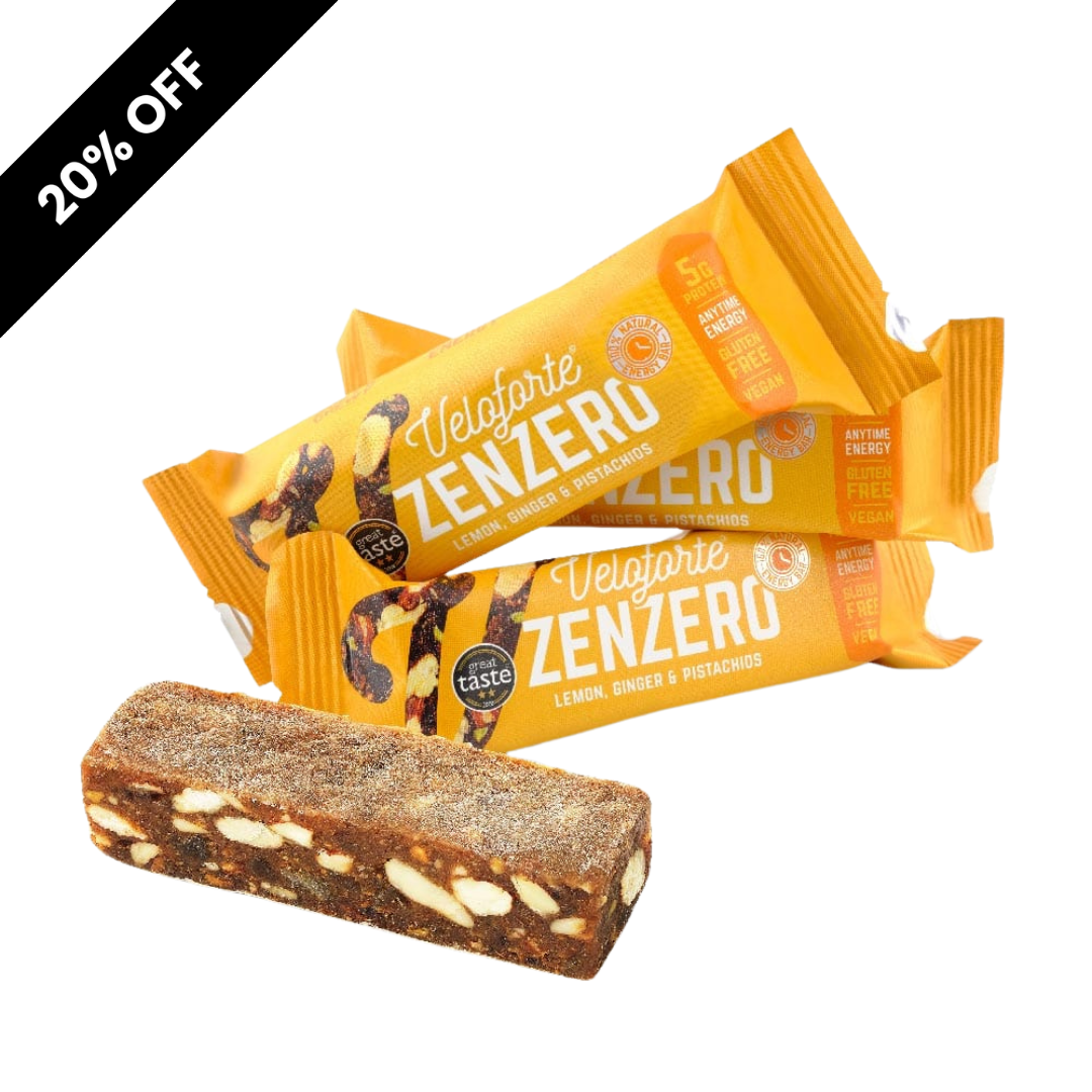 SALE - Veloforte - Energy Bar - Zenzero (Lemon & Ginger) (BB 27.11.24)