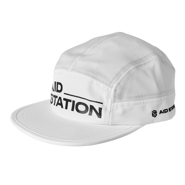 Aid Station - Aero Performance Cap - White (Angle)
