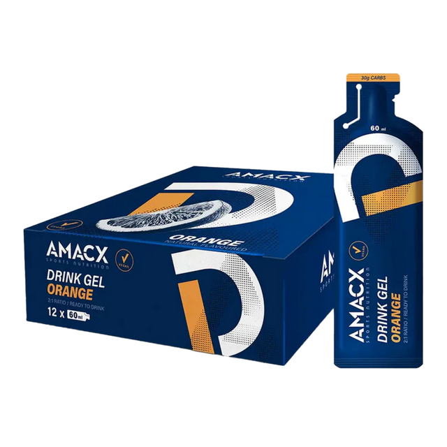 Amacx - Drink Gel - Orange (Box of 12)
