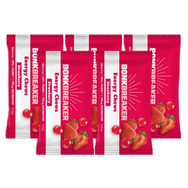 Bonk Breaker - Energy Chews - Strawberry - Pack of 5