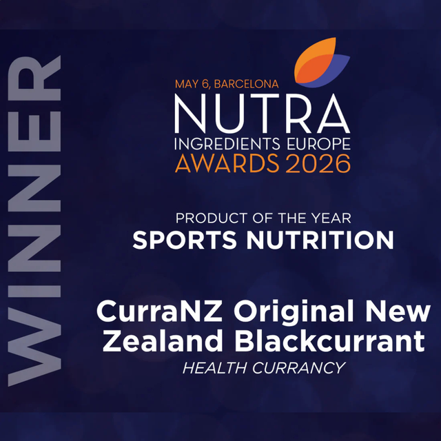 CurraNZ - New Zealand Blackcurrant Supplement Awards