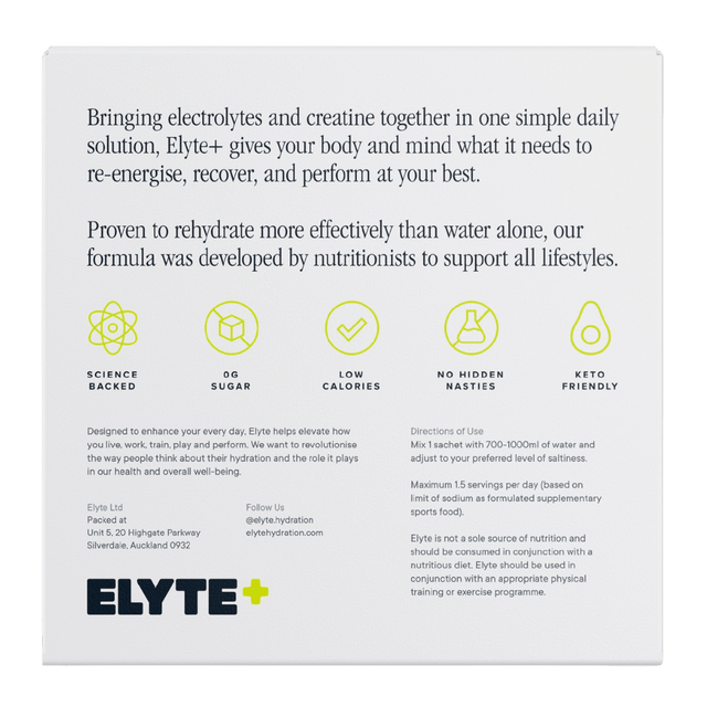 Elyte - Hydration + Creatine Sachets - Citrus - Aid Station