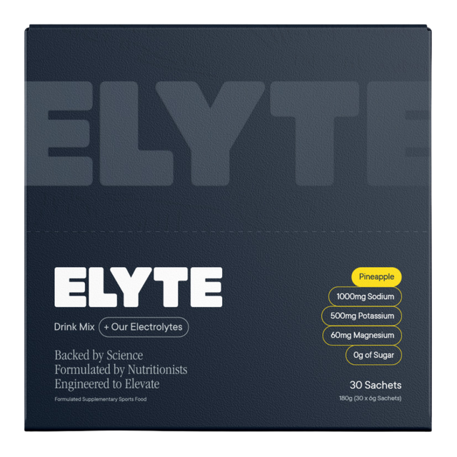 Elyte - Hydration Powder Sachets - Pineapple (Front)