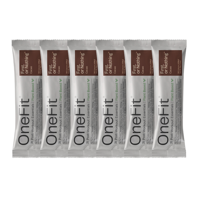 First. or Nothing - OneFit Plant Protein Sachet - Cacao (Pack of 6)