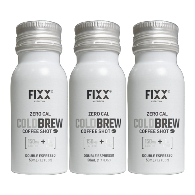 Fixx Nutrition - Coldbrew Coffee Shot - Zero Cal (Pack of 3)