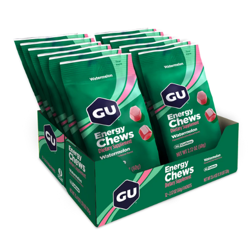 GU Energy - Energy Chews - Watermelon (Box of 12)