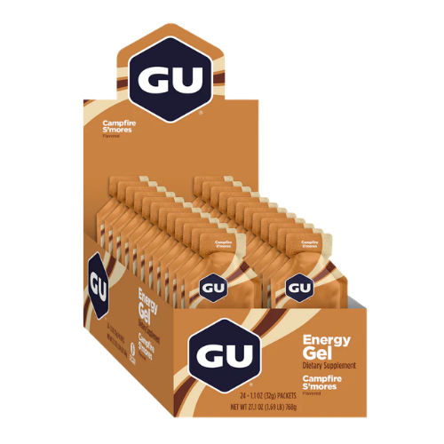 GU Energy - Energy Gels - Campfire Smores (Box of 12)