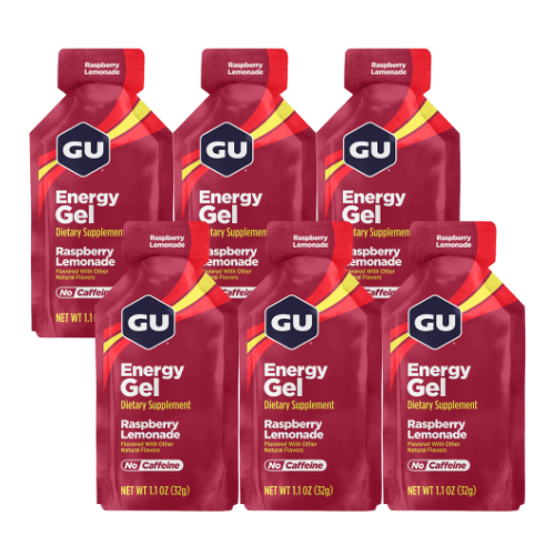 GU Energy - Energy Gels - Raspberry Lemonade - 6Pack