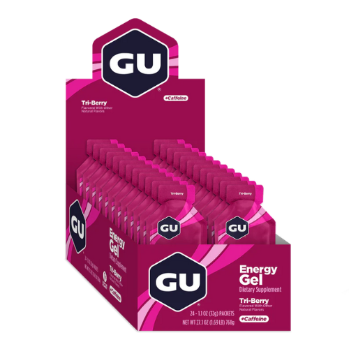 GU Energy - Energy Gels - Tri-Berry (with caffeine) (Boxof24)
