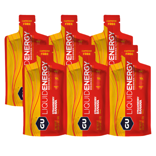 GU Energy - Liquid Energy Gel - Strawberry Banana - 6 Pack