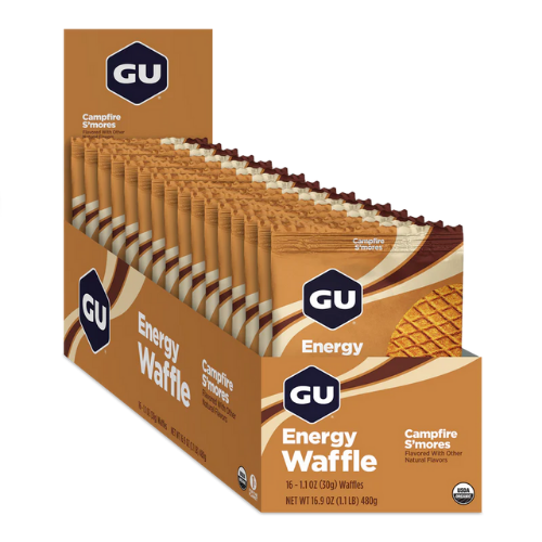 GU Energy - Energy Waffle - Campfire S'mores (Box of 16)