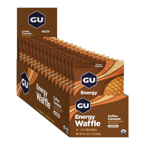 GU Energy - Stroopwafel - Caramel Coffee (with caffeine) (Box of 16)