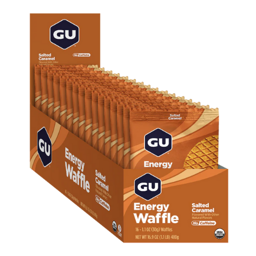 GU Energy - Energy Waffle - Salted Caramel (Box of 16)