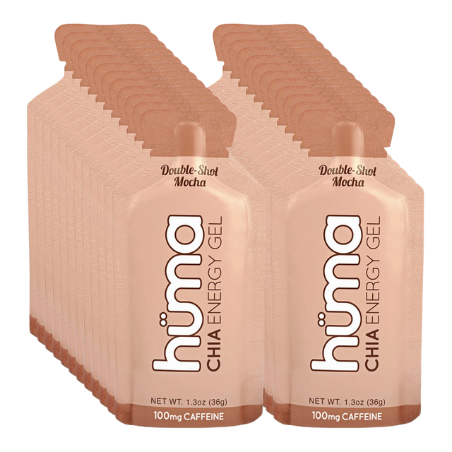 Huma Gel - Original - Double-shot Mocha (with caffeine) - Box of 24