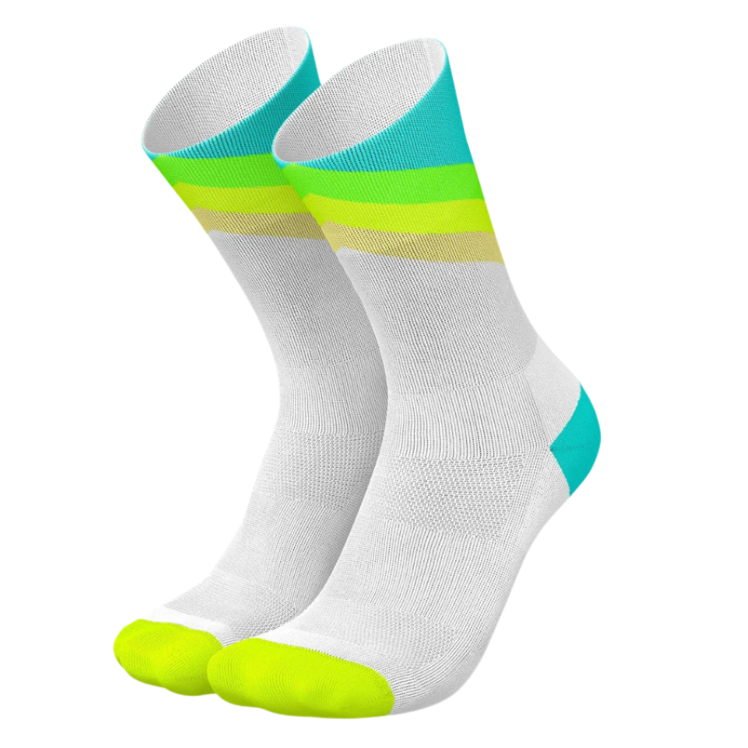 Incylence - Running Grades Long Sock - Blue Canary