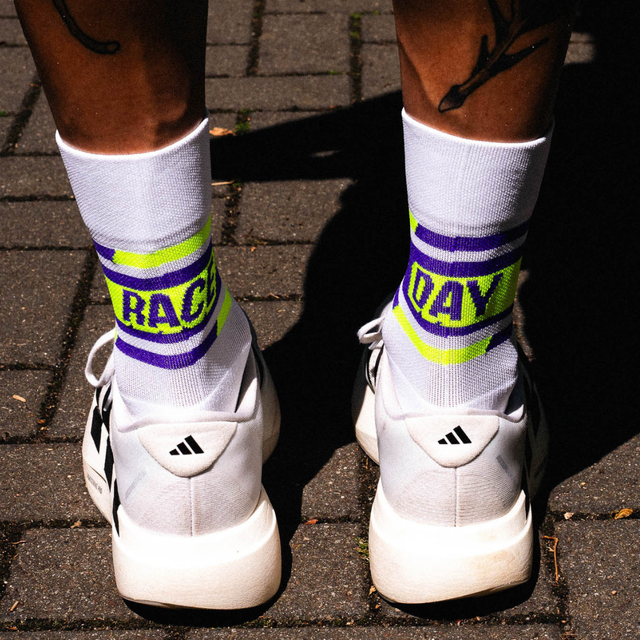 Incylence - Running Sock - Race Day (Lifestyle Back)