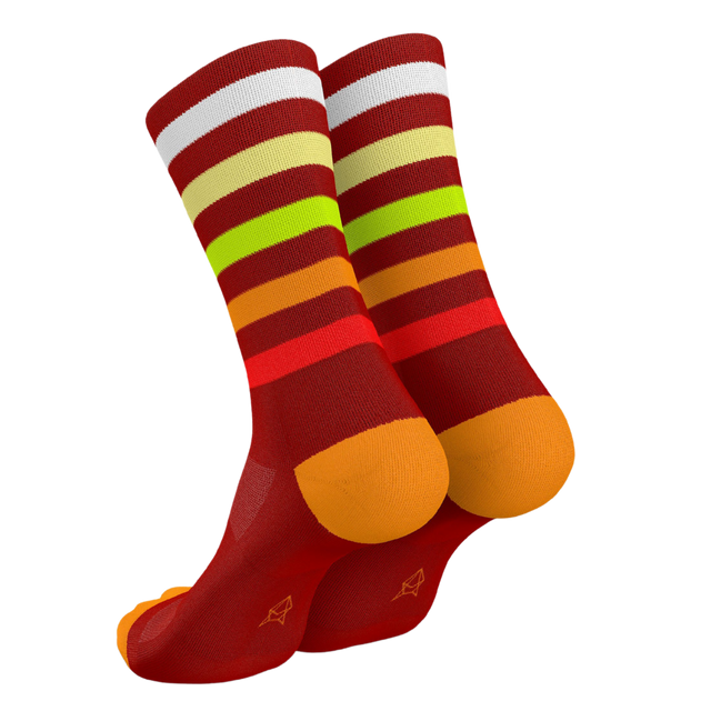 Incylence - Running Levels Long Sock - Sunset