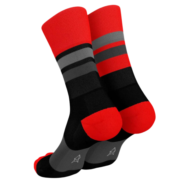 Incylence - Ultralight Tracks Long Sock - Black Inferno (Back)