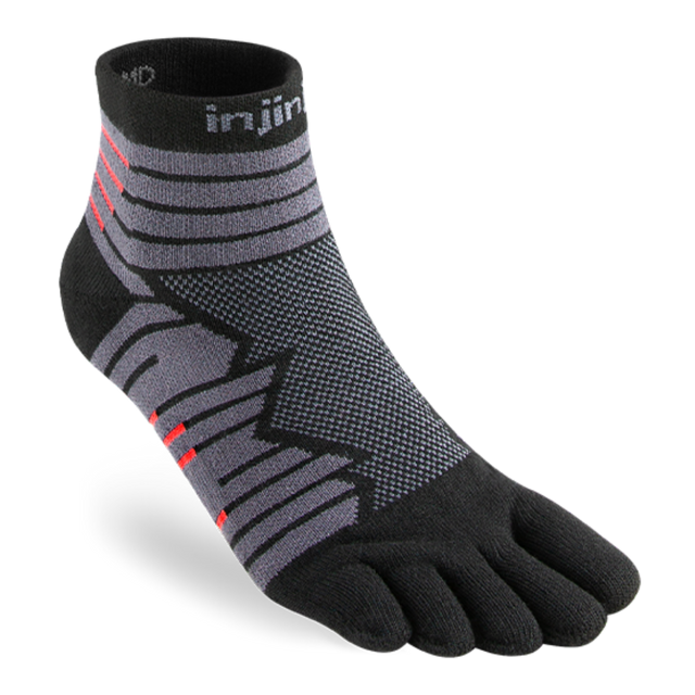 Injinji - Ultra Run Mini-Crew - Onyx