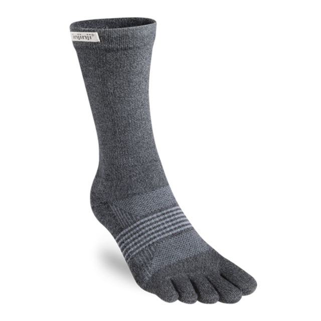 Injinji - Women's Trail Midweight Crew - Granite