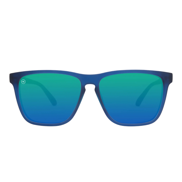 Knockaround - Fast Lanes - Rubberised Navy/Mint (Front)