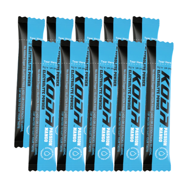 Koda Nutrition - Electrolyte Powder Sticks - Passion Mango - 10 Pack