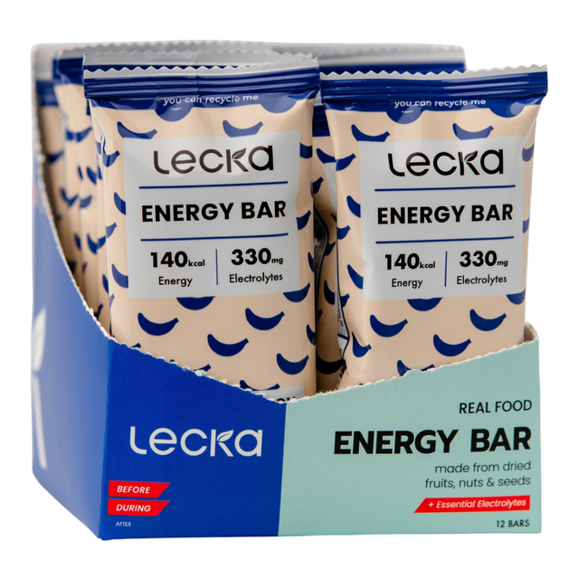 Lecka - Energy Bar - Banana Cinnamon (Box of 12)