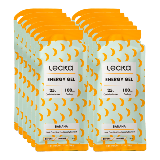 Lecka - Energy Gel - Banana (Box of 12)