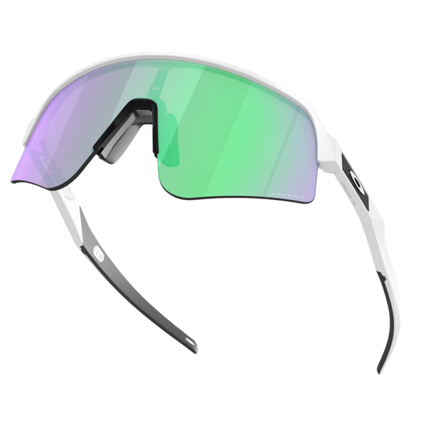 Oakley - Sutro Lite Sweep - Matte White (Prizm Road Jade) - Tilt