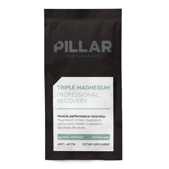PILLAR Performance - Triple Magnesium Recovery Powder Sachet - Lemon Lime