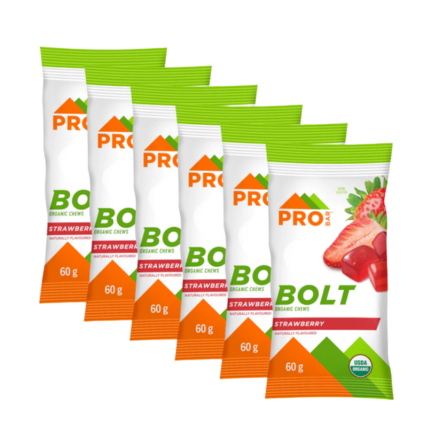 Probar - Bolt Energy Chews - Strawberry - Pack of 6