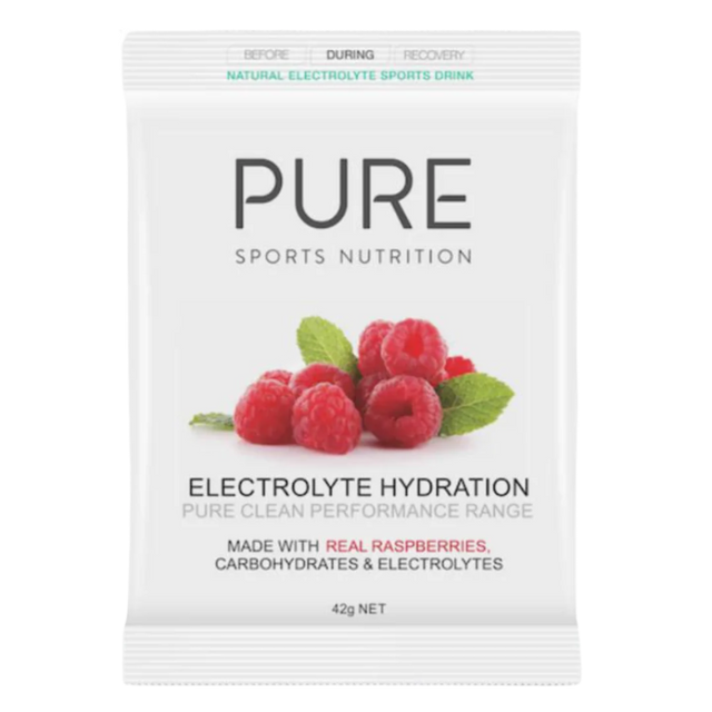 Pure Sports Nutrition - Electrolyte Hydration 42G Satchels - Raspberry