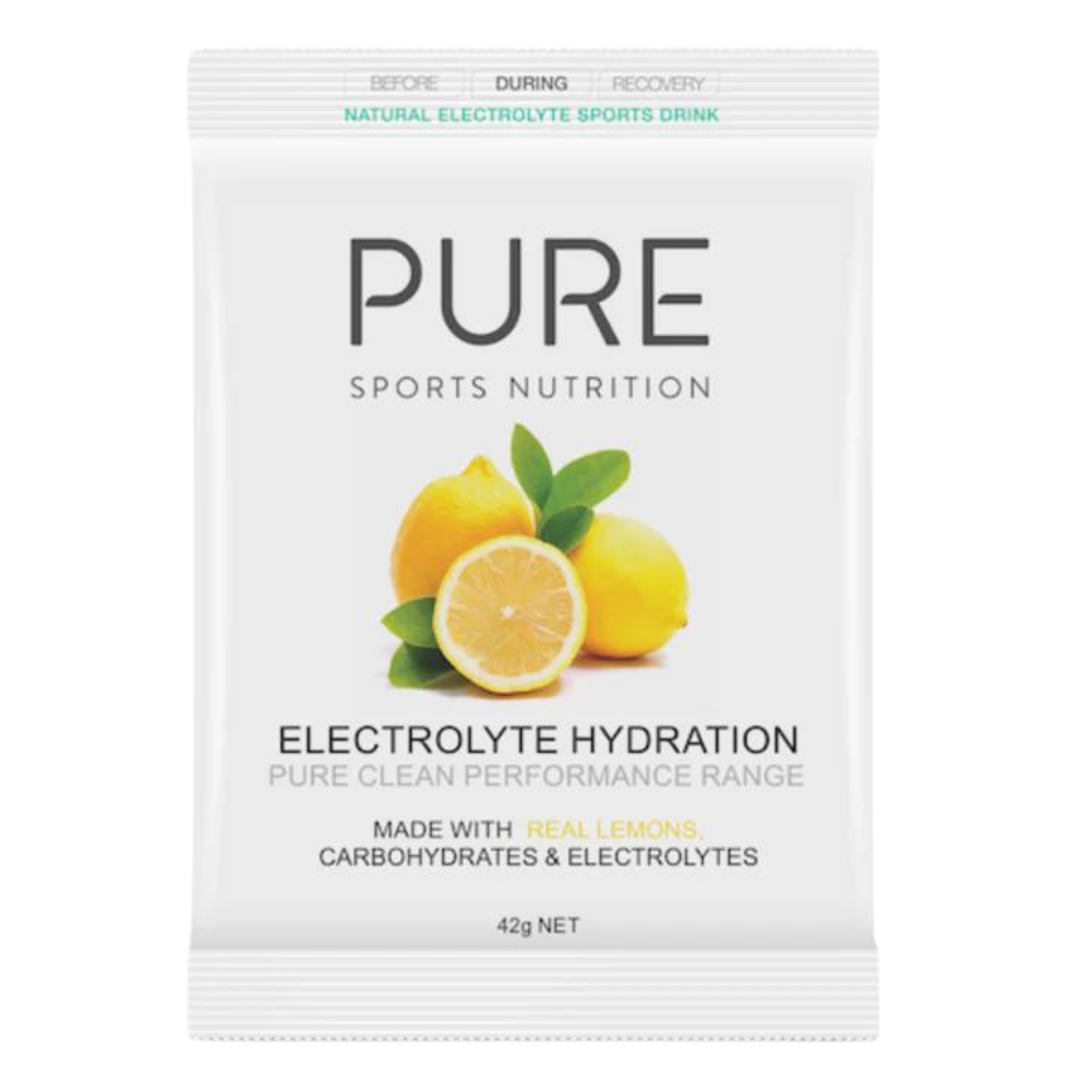 Pure Sports Nutrition - Electrolyte Hydration 42G Satchels - Lemon (42g)