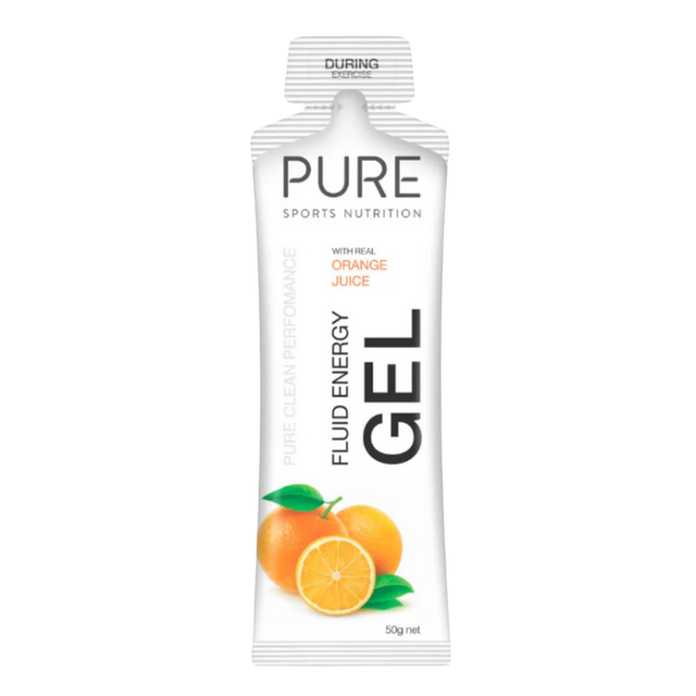 Pure Sports Nutrition - Fluid Energy Gels - Orange (50g)