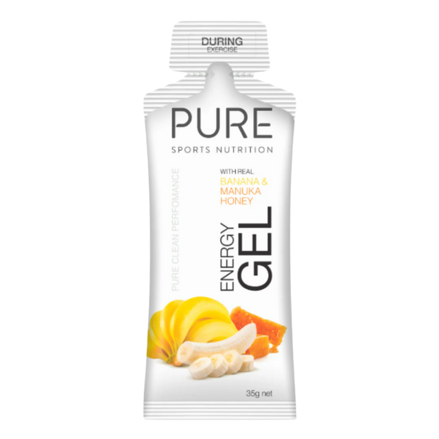 Pure Sports Nutrition - Energy Gels - Banana Manuka Honey (35g)