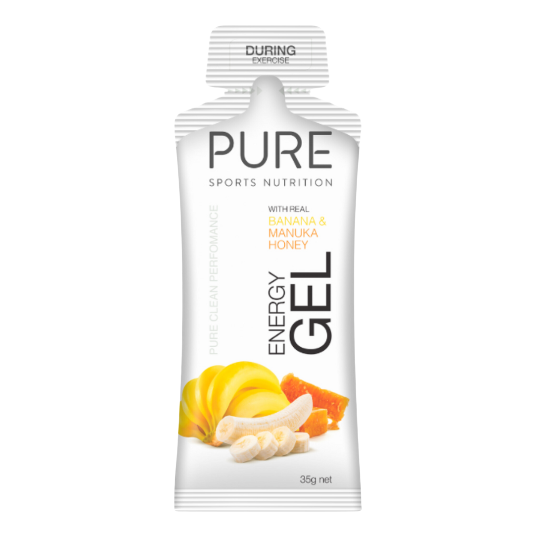 Pure Sports Nutrition - Energy Gels - Banana Manuka Honey (35g)