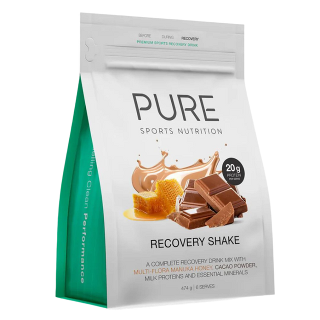 Pure Sports Nutrition - Recovery Shake Bag - Cacao & Honey (474g)