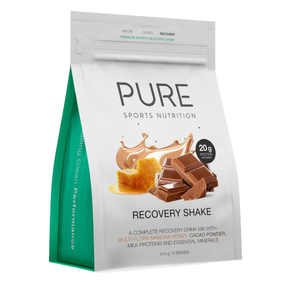 Pure Sports Nutrition - Recovery Shake Bag - Cacao & Honey (474g)