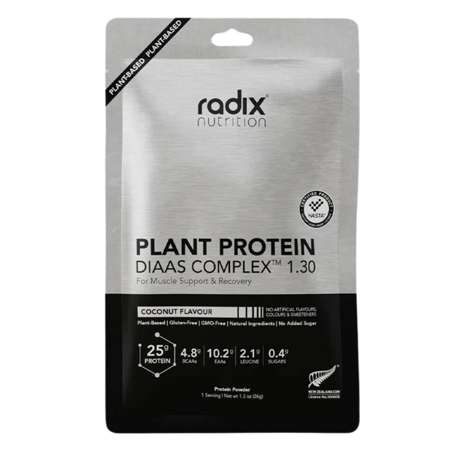 Radix Nutrition - Plant Protein DIAAS Complex™ 1.30 Sachet - Coconut (34g)