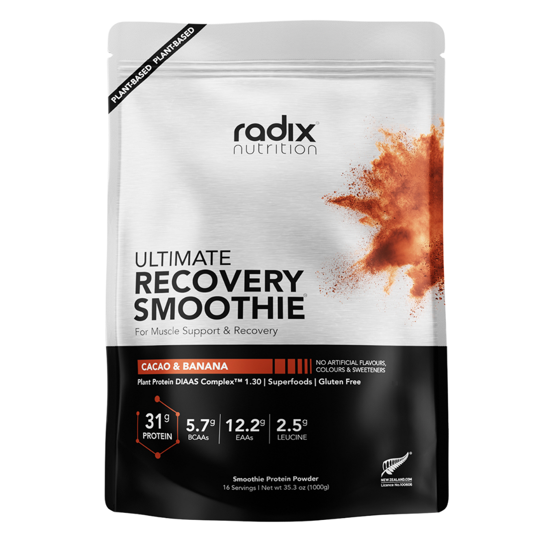 Radix Nutrition - Recovery Smoothie V2 Bag | Plant-Based - Plant-Based Cacao & Banana (1kg)