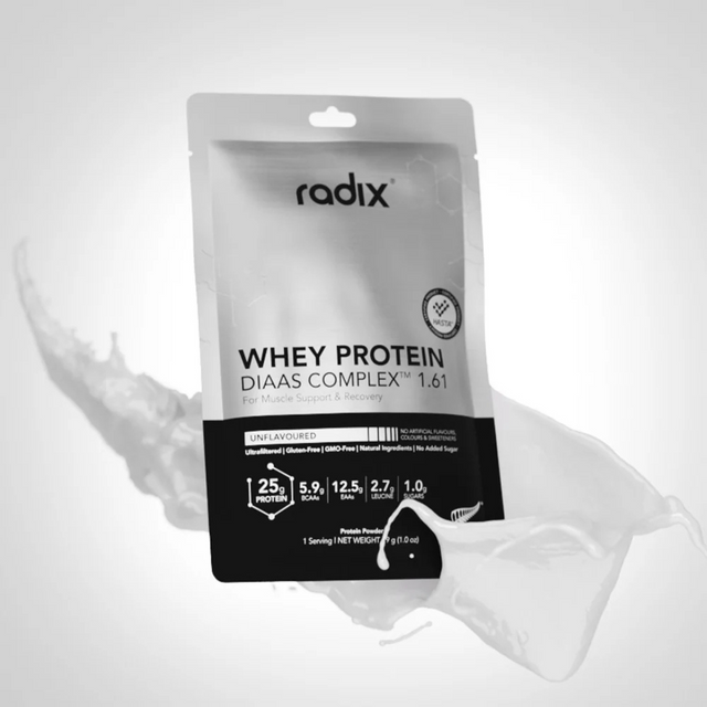Radix Nutrition - Whey Protein DIAAS Complex™ 1.61 Sachet - Unflavoured (31g) - Render