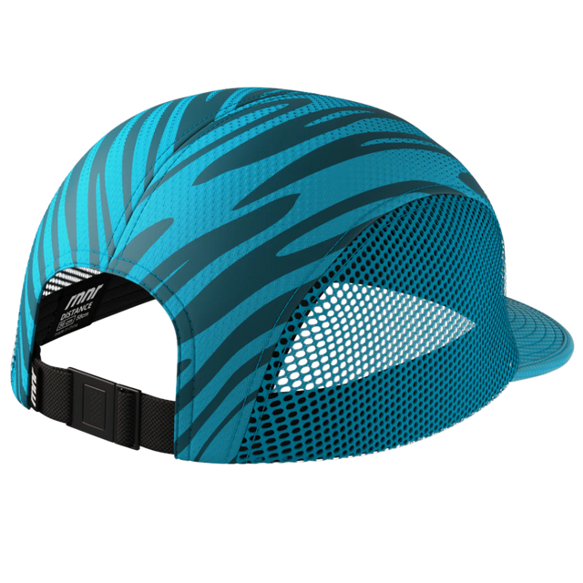 RNNR - Distance Hat - Drippy Cheetah Teal - Back