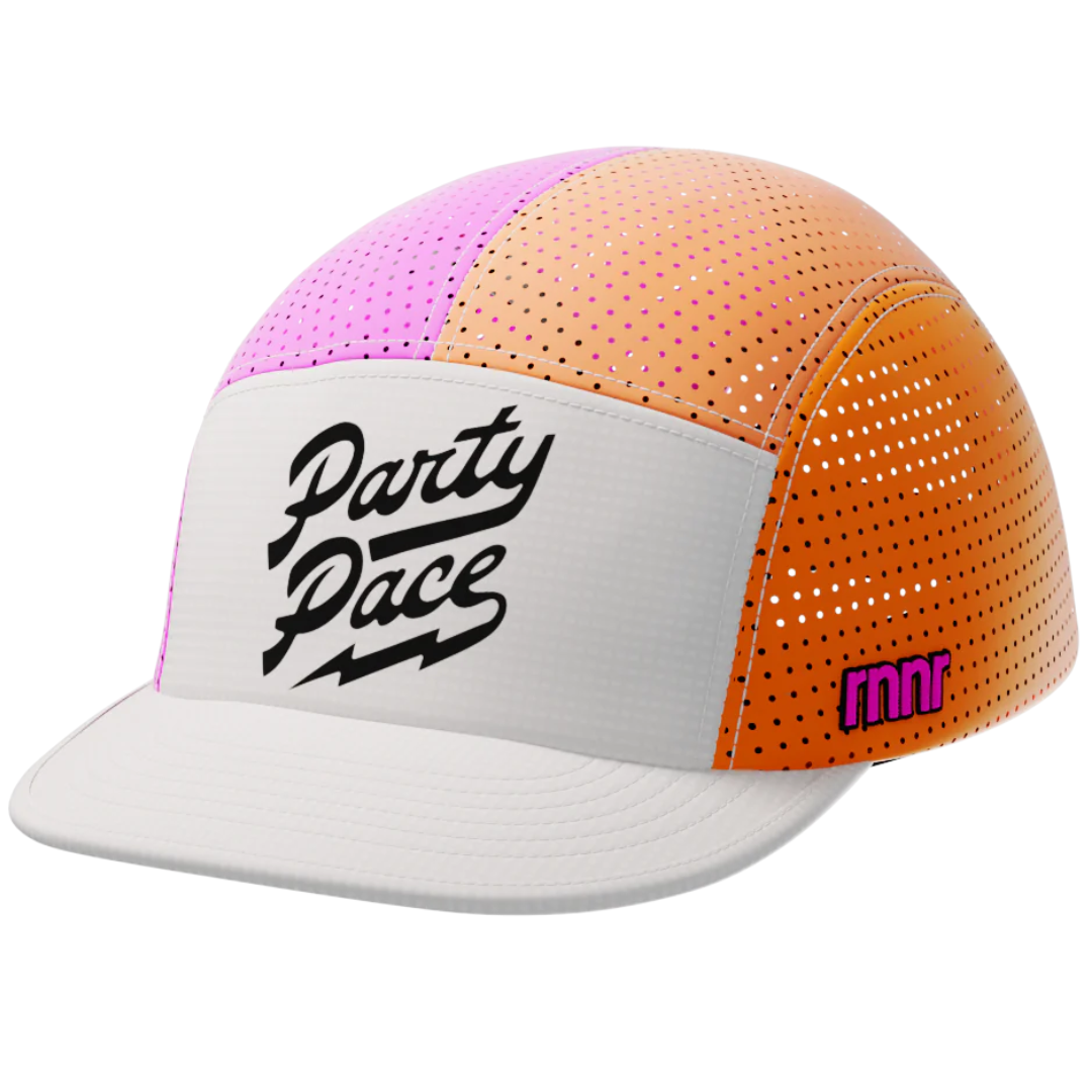 RNNR - Pacer Hat - Party Pace Pink and Orange