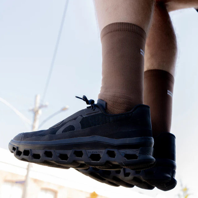 SHYU - Racing Socks - Espresso/Espresso/Espresso (Lifestyle)