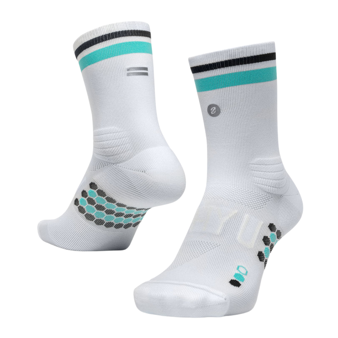 SHYU - Racing Socks - White/Jade/Black