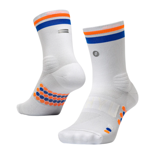 SHYU - Racing Socks - White/Orange/Blue