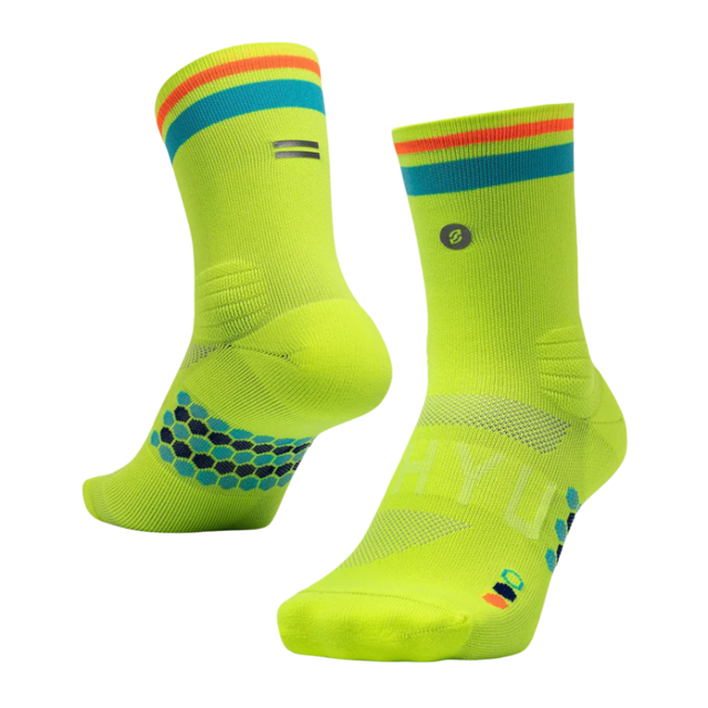 SHYU - Racing Socks - Volt/Pacific/Orange