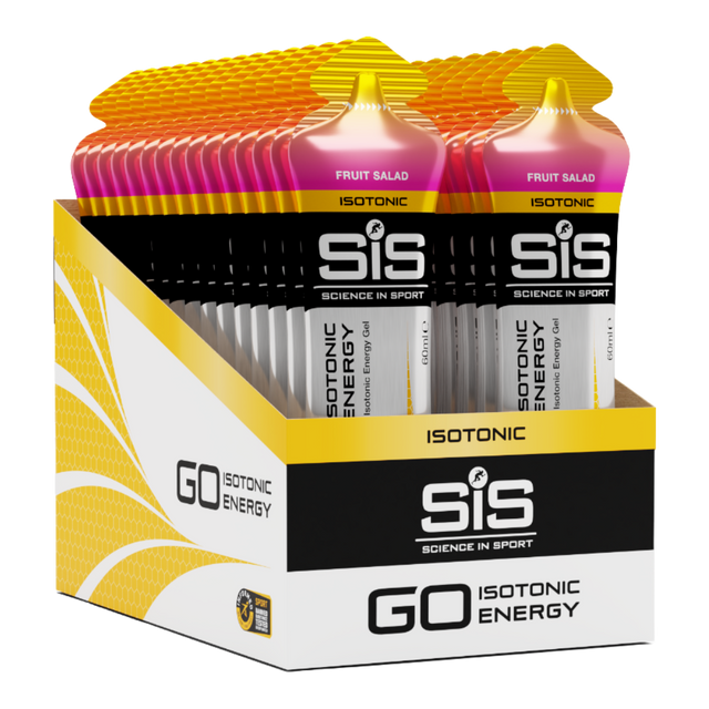 Science In Sport (SIS) - Go Isotonic Energy Gels - Fruit Salad (Box of 30)