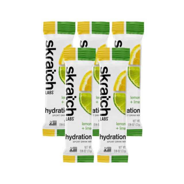 Skratch Labs - Sport Hydration Drink Mix - Lemon & Lime - 5 Pack